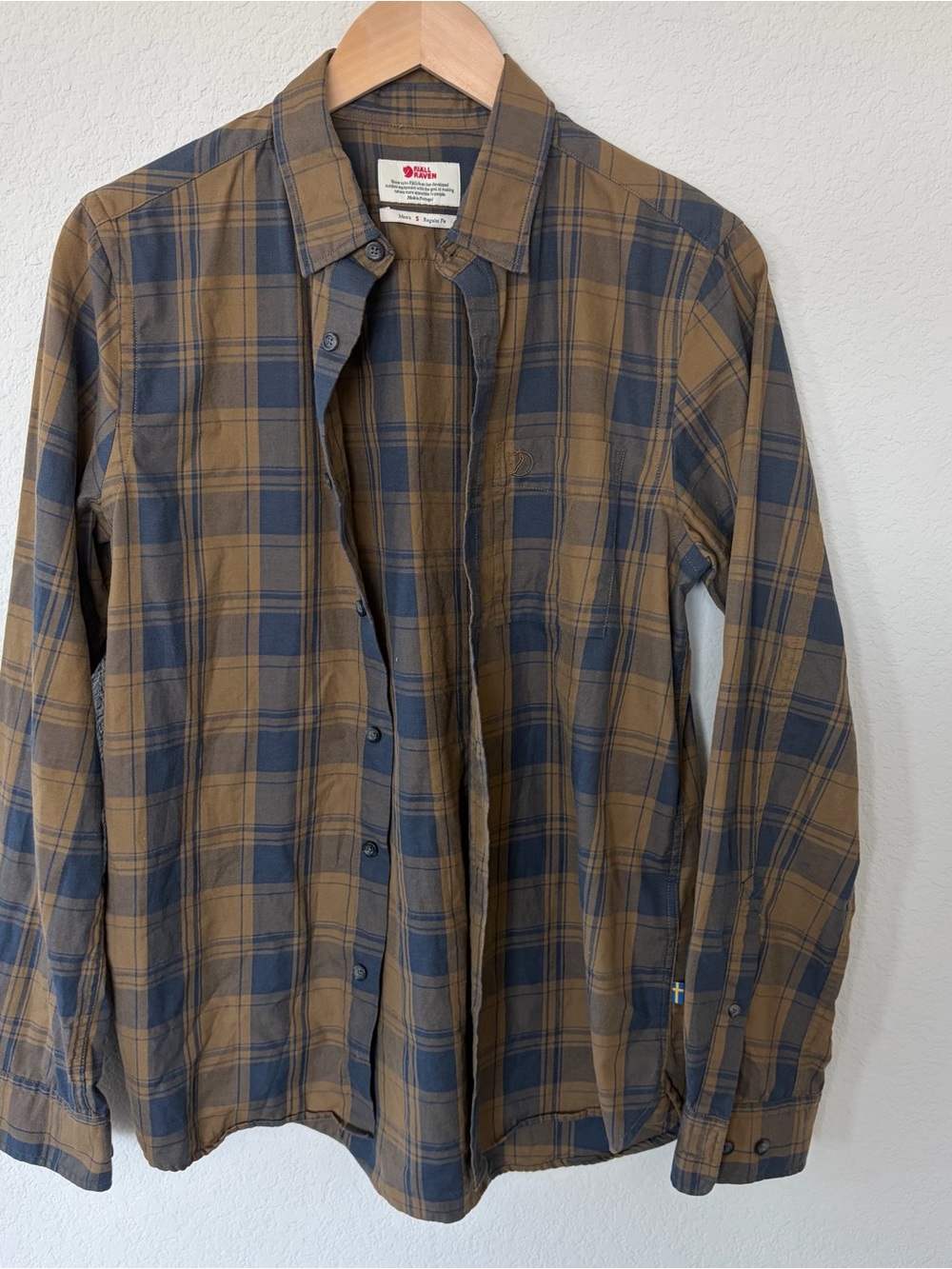 Fjallraven Ovik Flannel Shirt Men’s